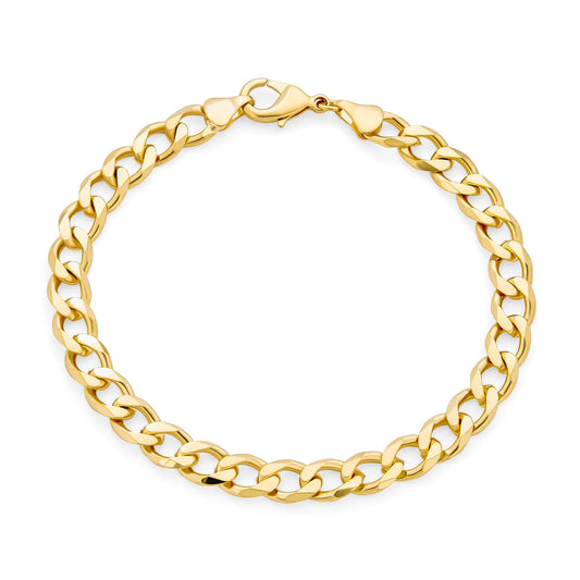 Bling Jewelry Gold Cuban Bracelet