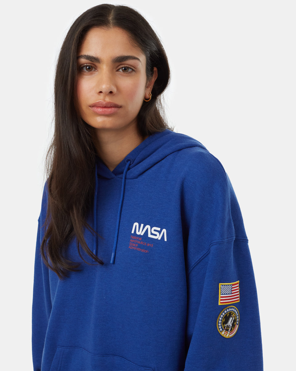 Φούτερ με κουκούλα Shuttle Patch
