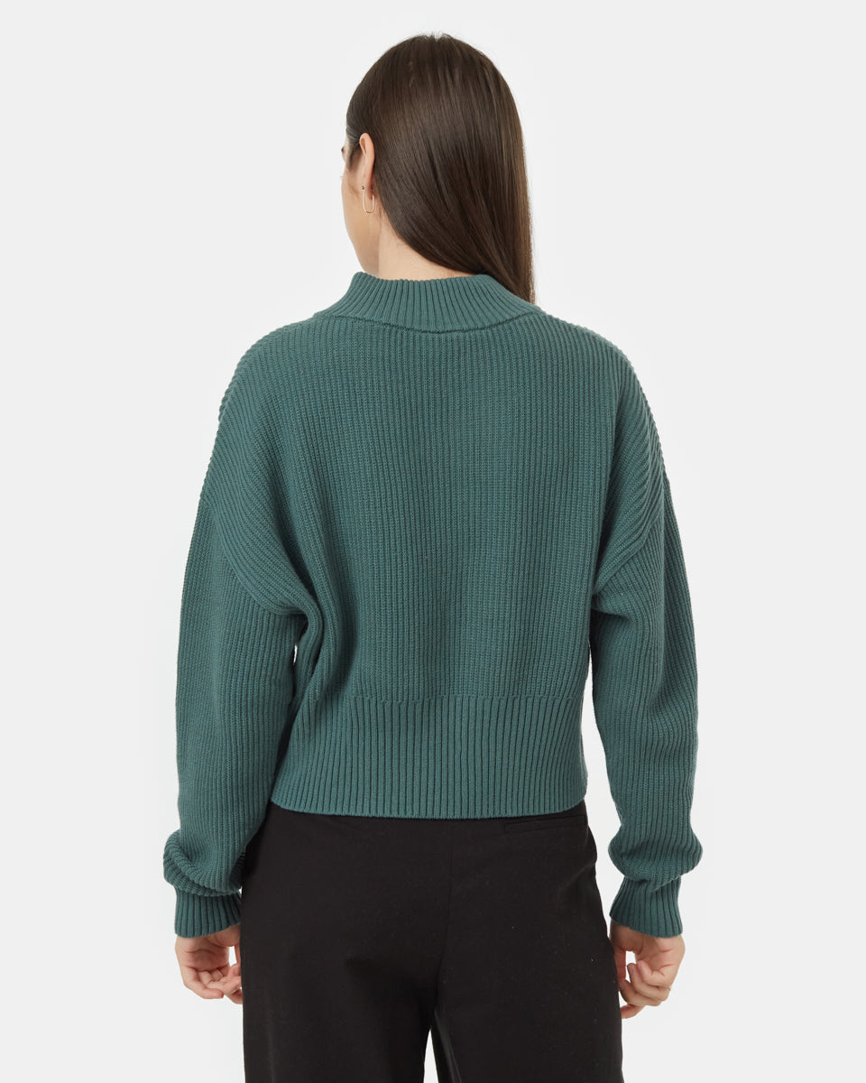 Highline 1/4 Zip Mock Neck