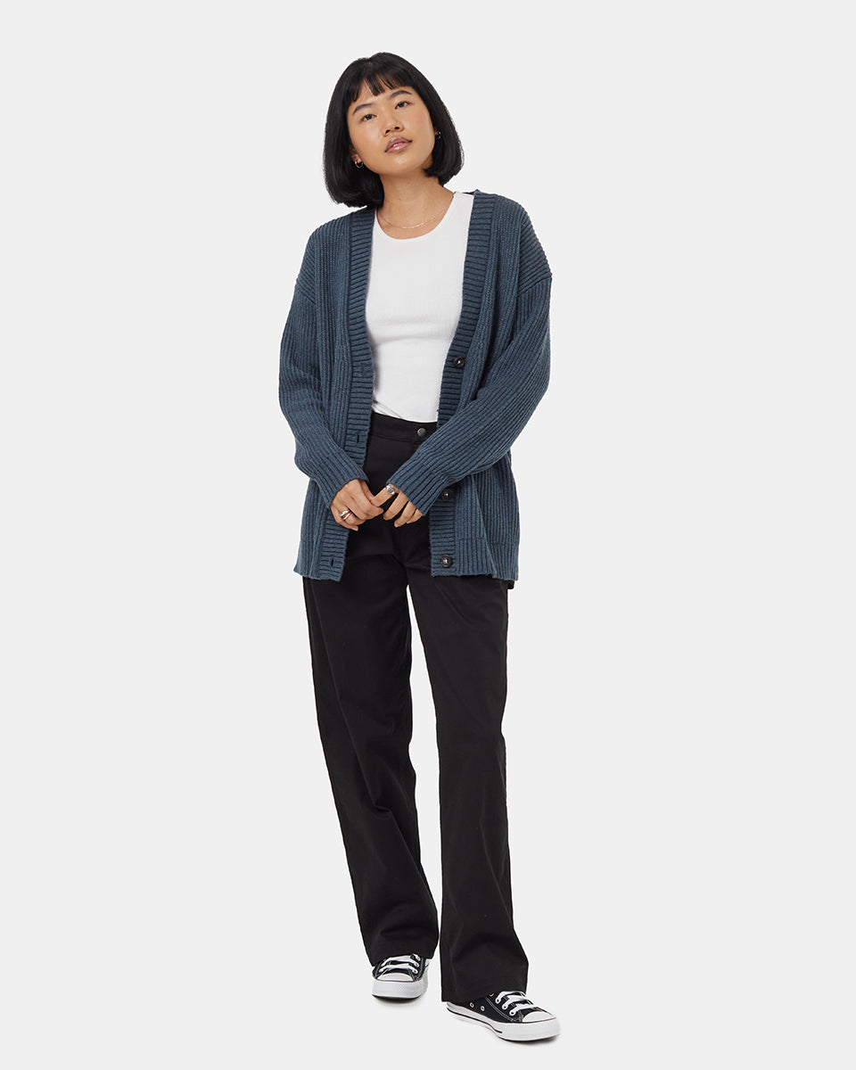 Highline Oversized Ζακέτα με Κουμπιά