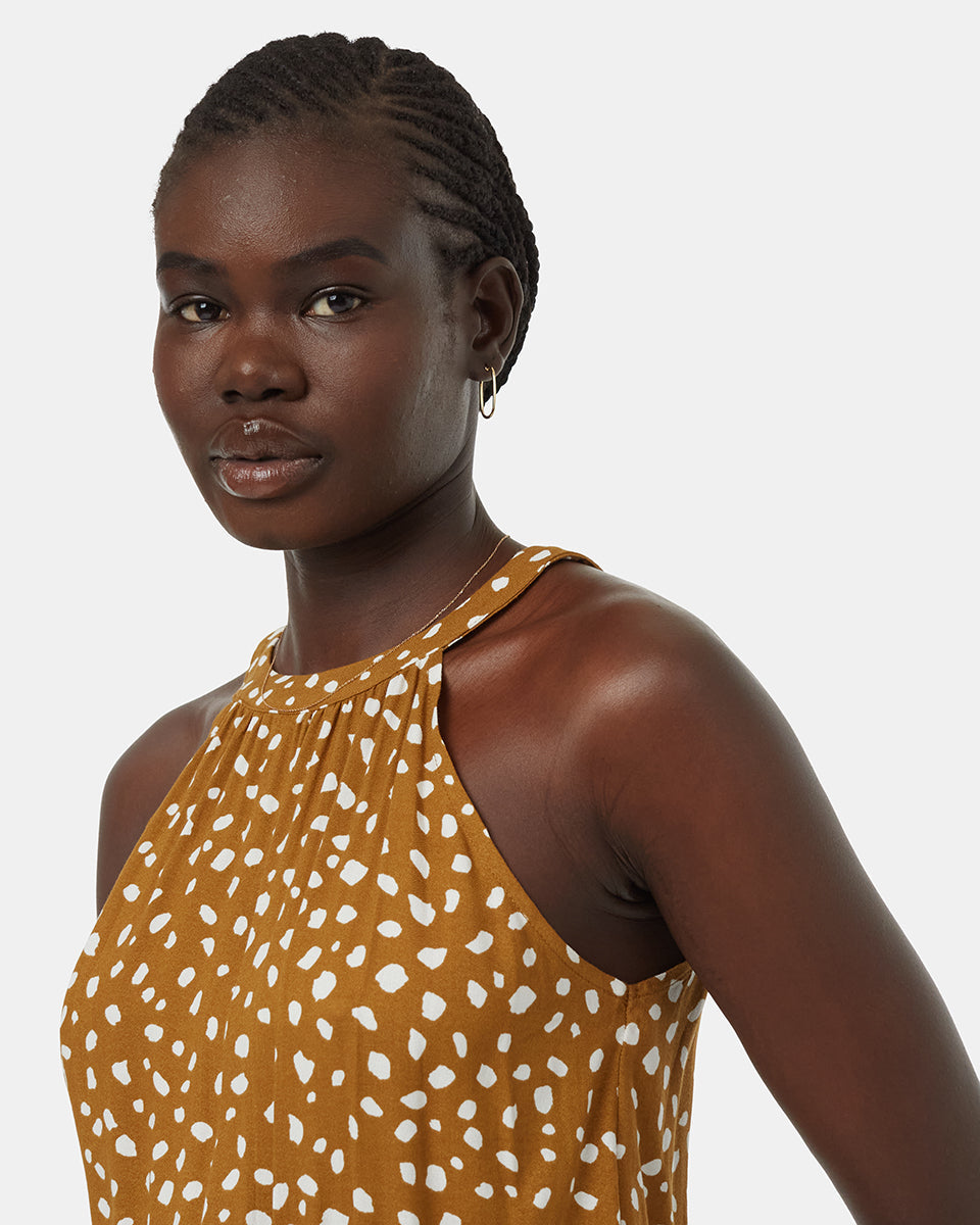 Φόρεμα από κρεπ κυπαρίσσι EcoWoven