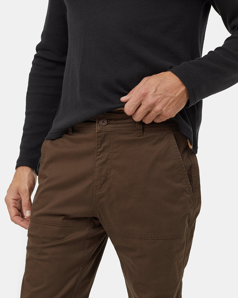 Ελαστικό Twill Παντελόνι Jogger για καθημερινή χρήση