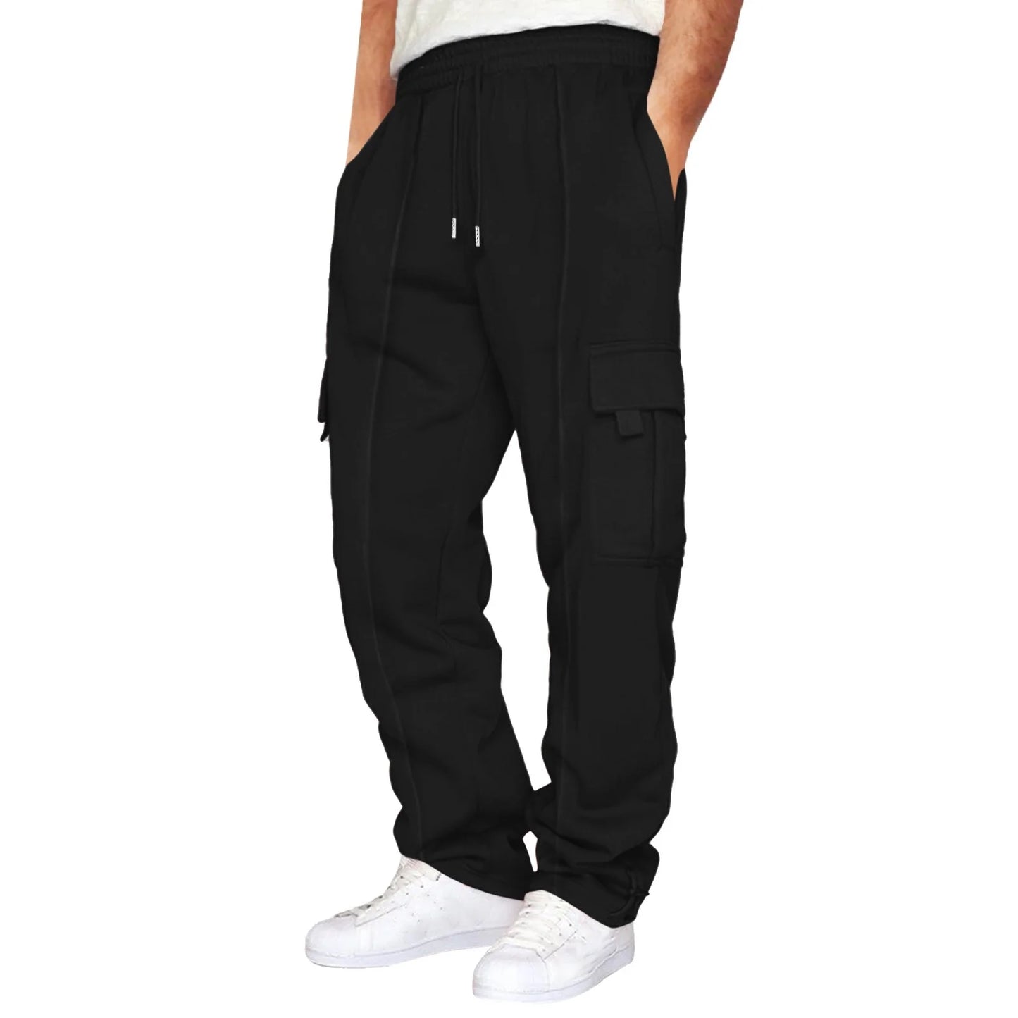 Caqnni Men's Loose-Fit Work Pant