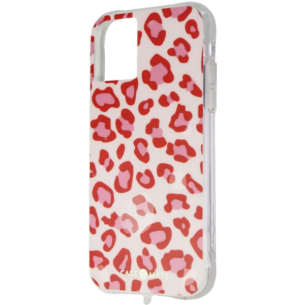 Θήκη Case-Mate Prints Series για Apple iPhone XR / iPhone 11 - Κόκκινο Ροζ Λεοπάρ