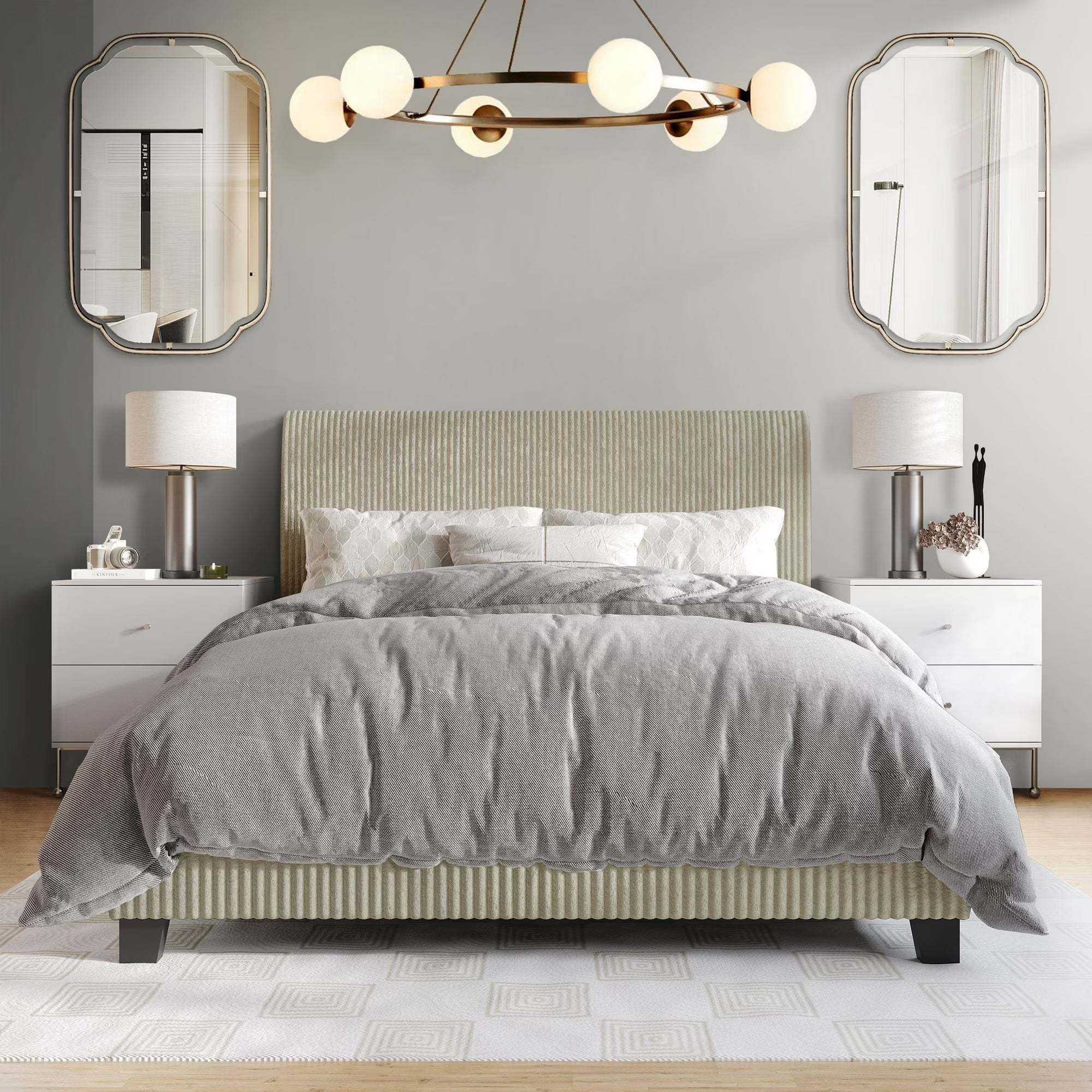 Castle Place Chic Κορδόνι με Βελούδινη Ταπετσαρία