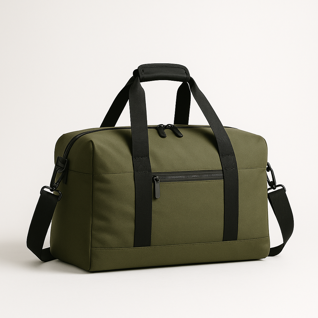 StudioGear Gym Duffel Bag - Water-Resistant, Padded Laptop Sleeve, Lockable Zips