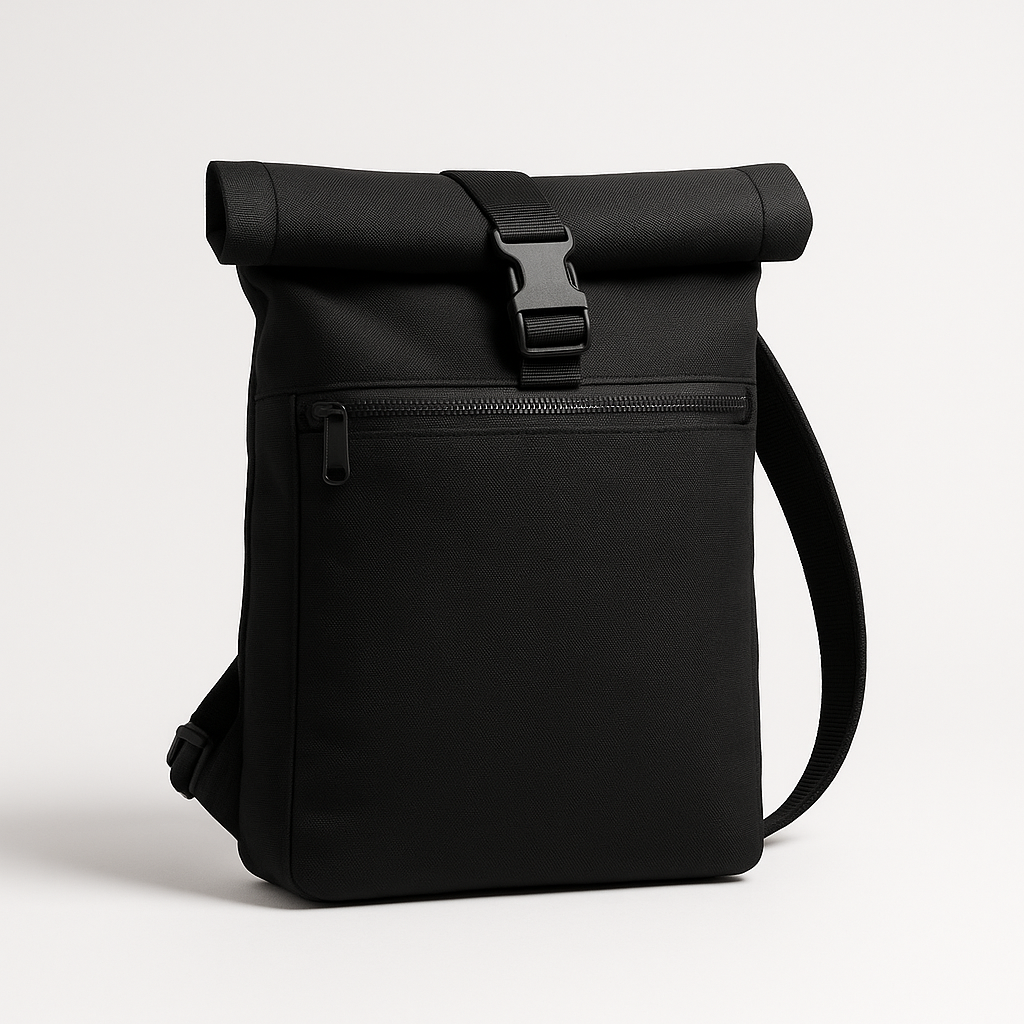 Terrain Minimal Roll Sling Bag - Water-Resistant Shell, Padded Laptop Sleeve