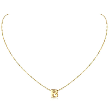 ChicSilver A-Z Initial Necklace