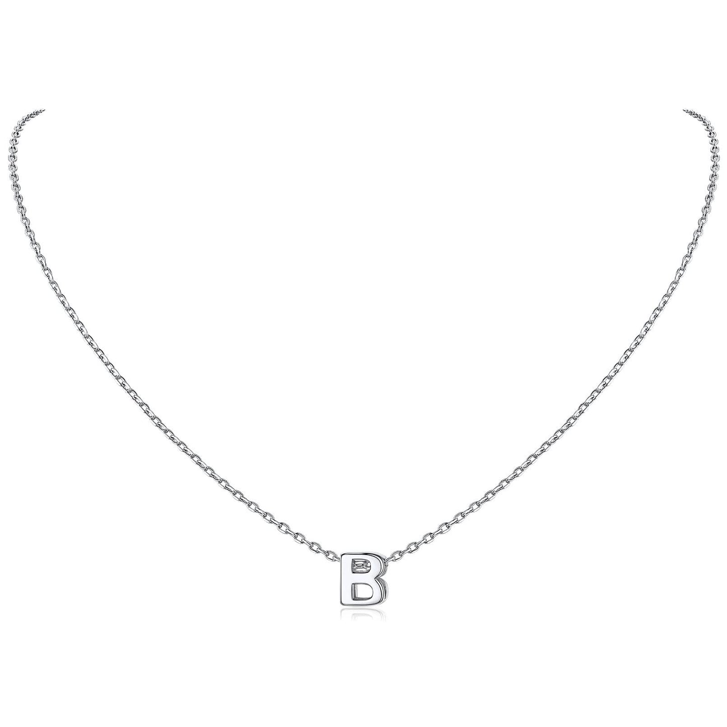 ChicSilver A-Z Initial Necklace