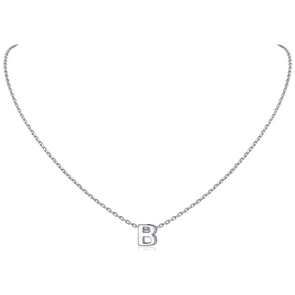 ChicSilver A-Z Initial Necklace