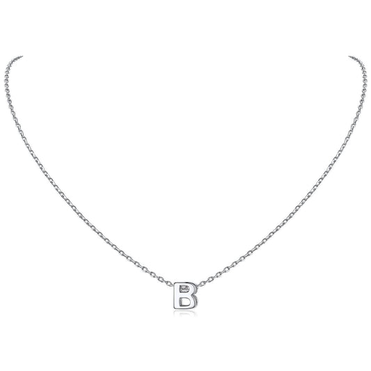 ChicSilver A-Z Initial Necklace