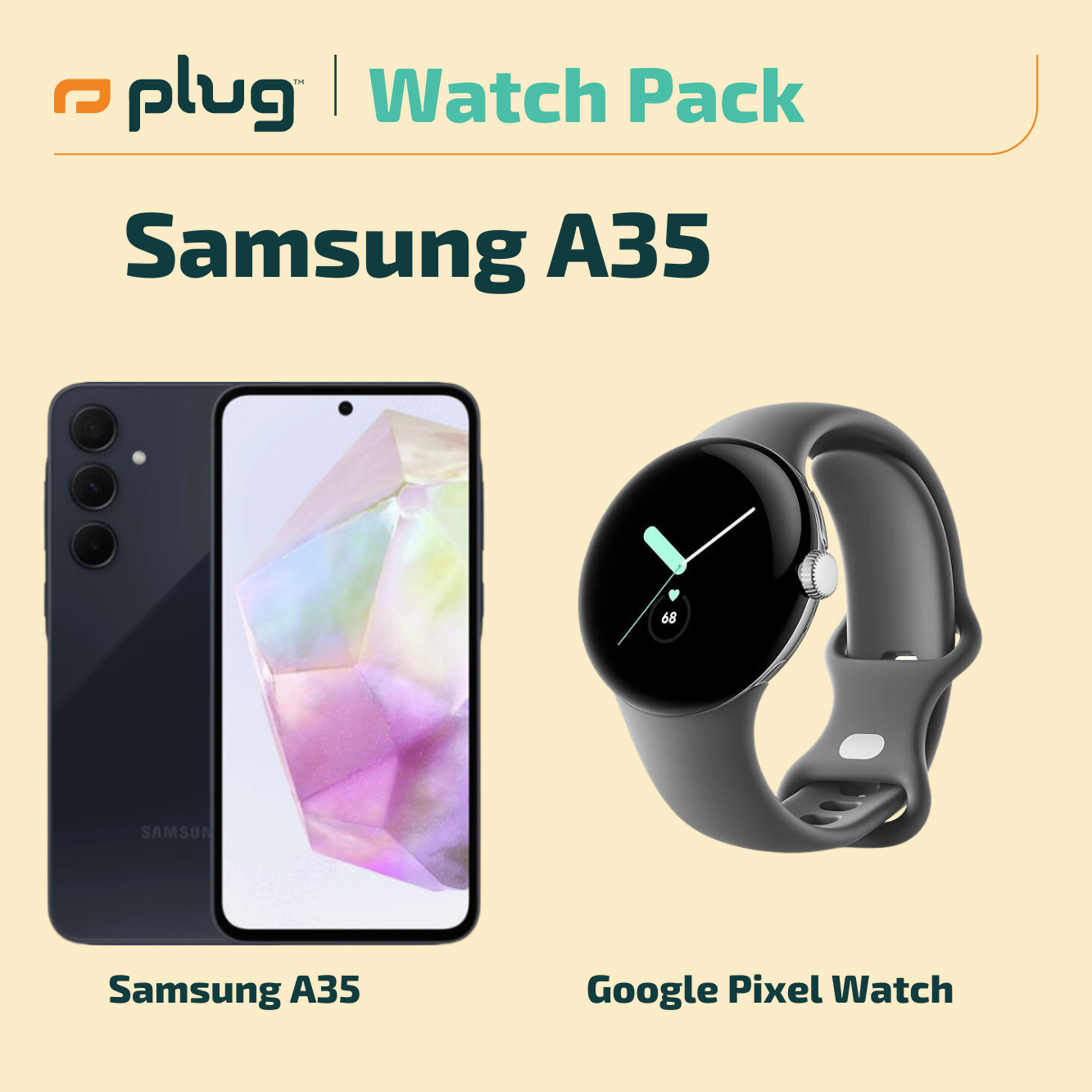 Samsung Galaxy A35 + Πακέτο ρολογιών