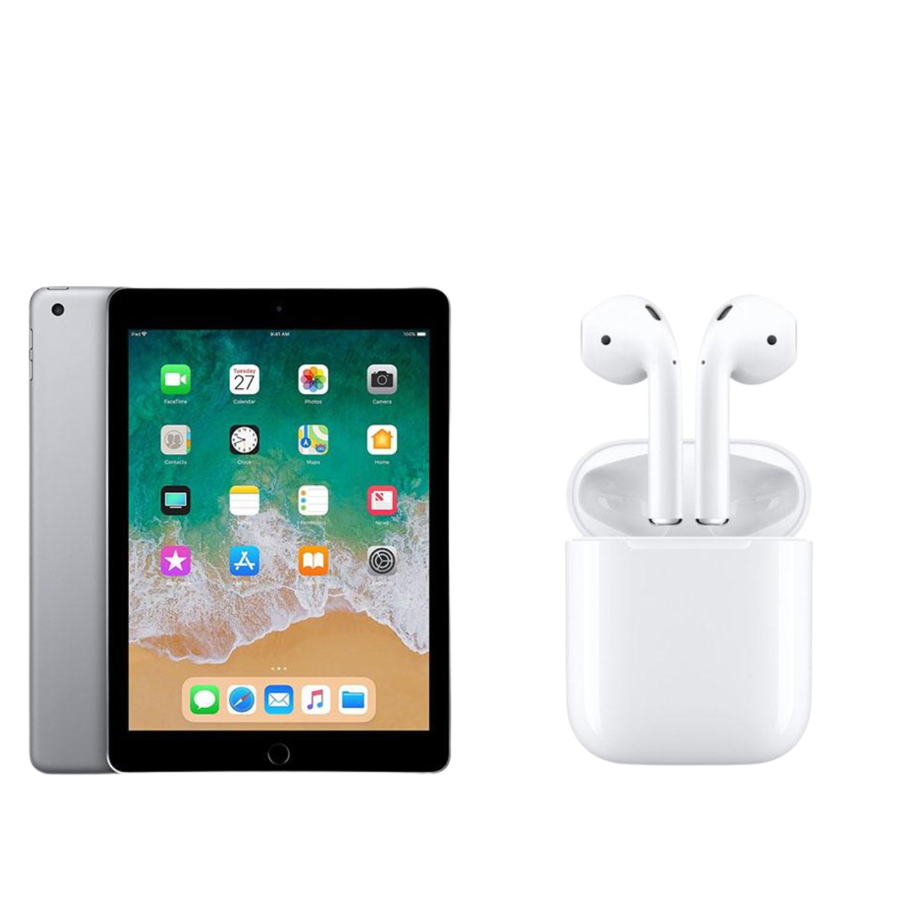 iPad 6ης γενιάς + πακέτο AirPods