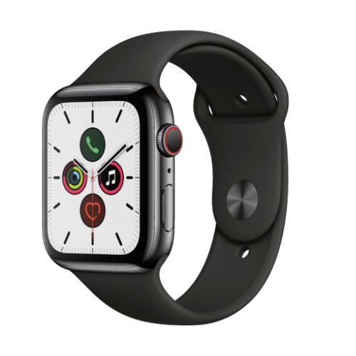 Apple Watch Series 5 40MM (GPS + Cellular) - Μαύρο από Ανοξείδωτο Ατσάλι