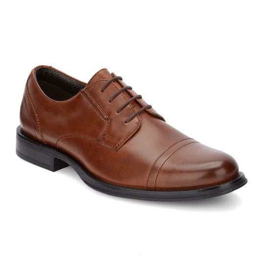 Dockers Mens Trustee Leather Dress Casual Oxford Shoe