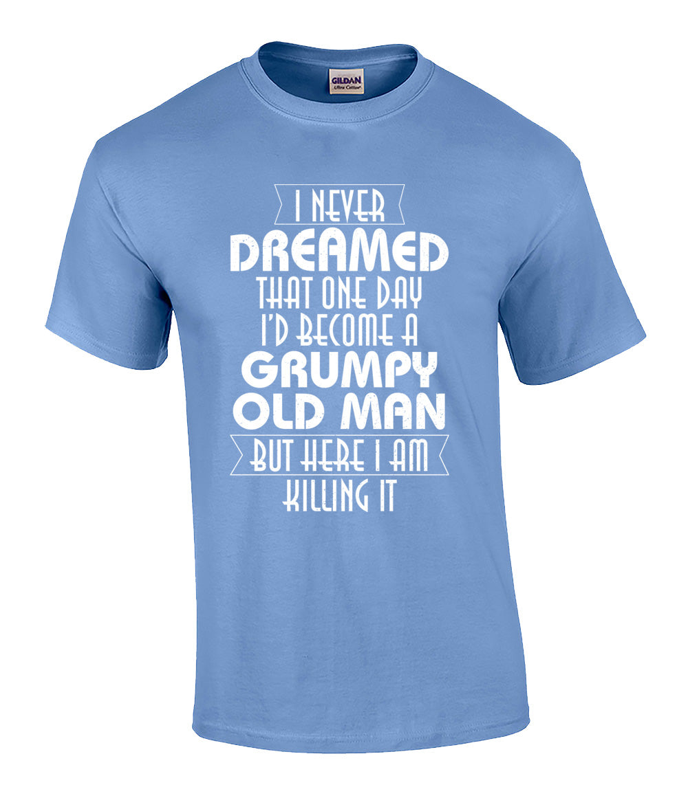 Funny Grumpy Old Man Graphic T-Shirt