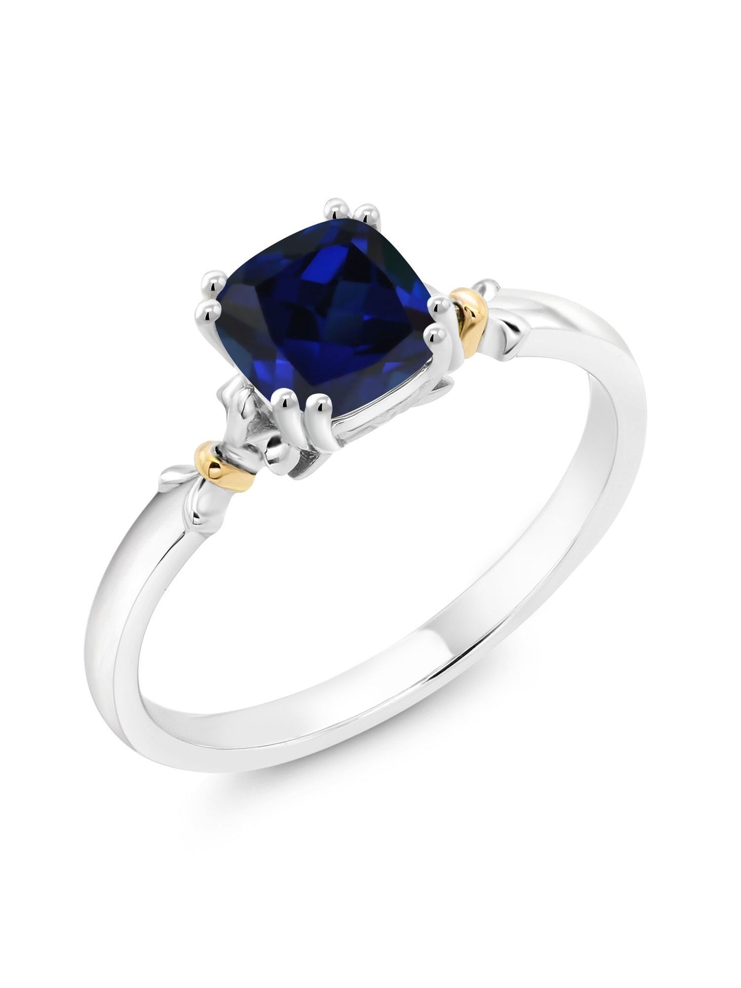 Gem Stone King Sapphire & Moissanite