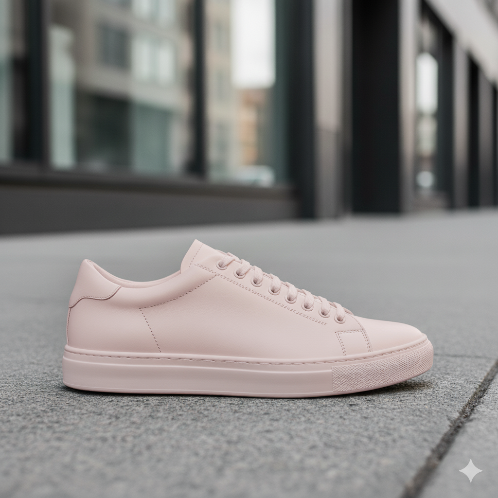 CityStride Minimal Leather Sneaker