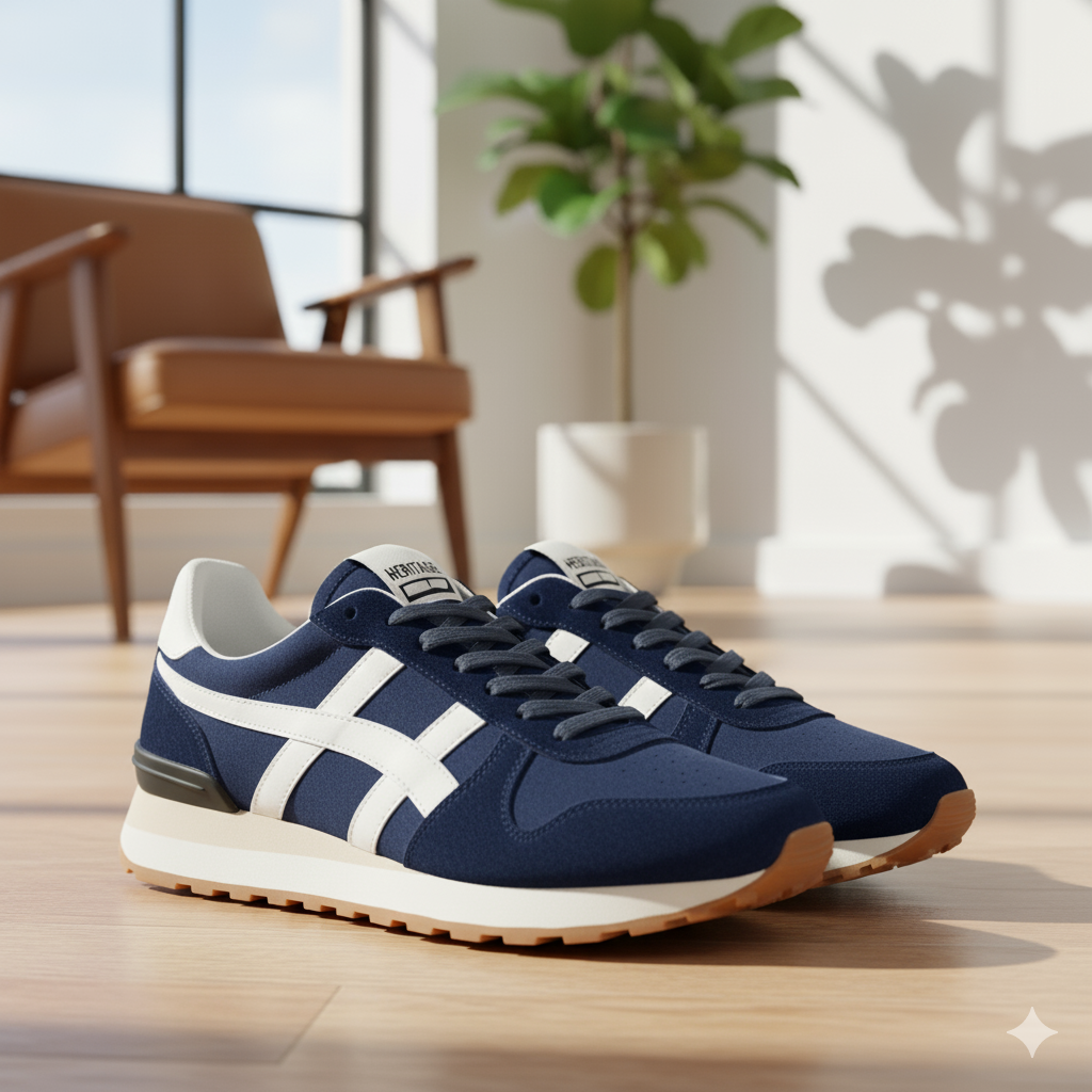 Heritage Suede Retro Sneaker