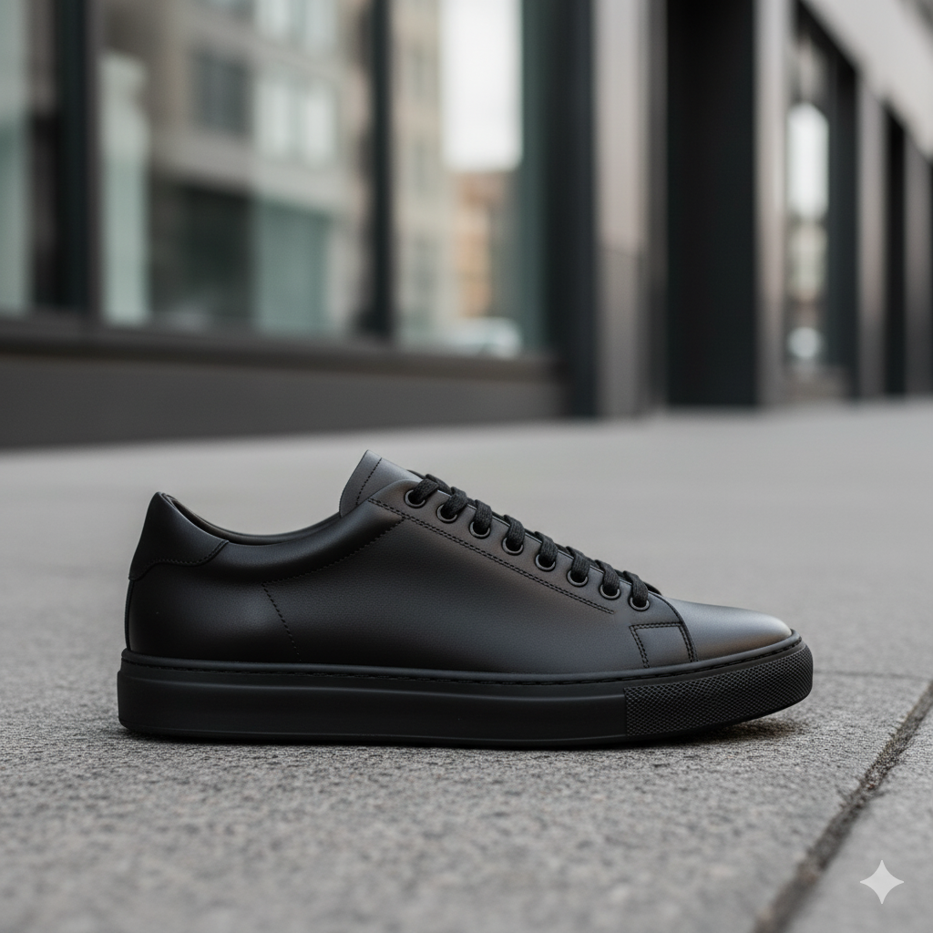 CityStride Minimal Leather Sneaker
