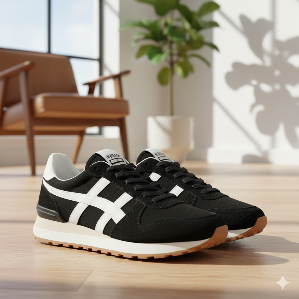 Heritage Suede Retro Sneaker