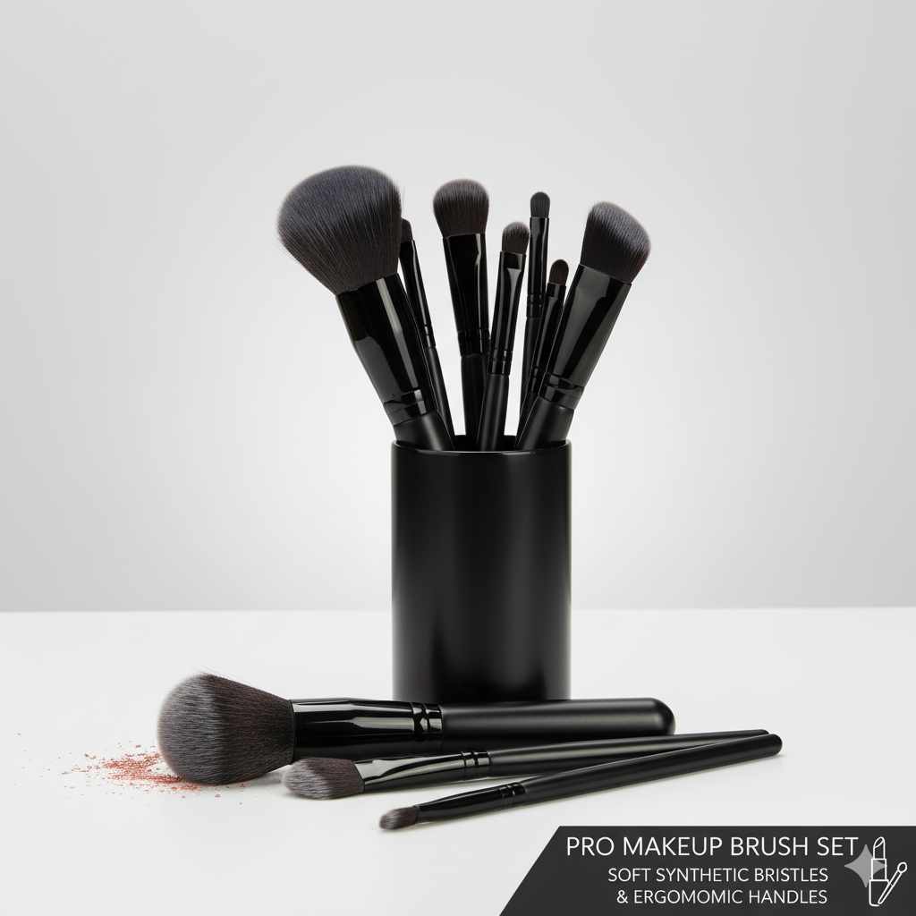 Pro Makeup Brush Set