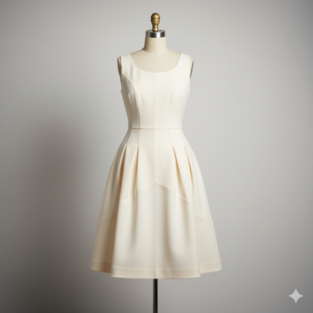 Sculpt Seam Fit‑and‑Flare