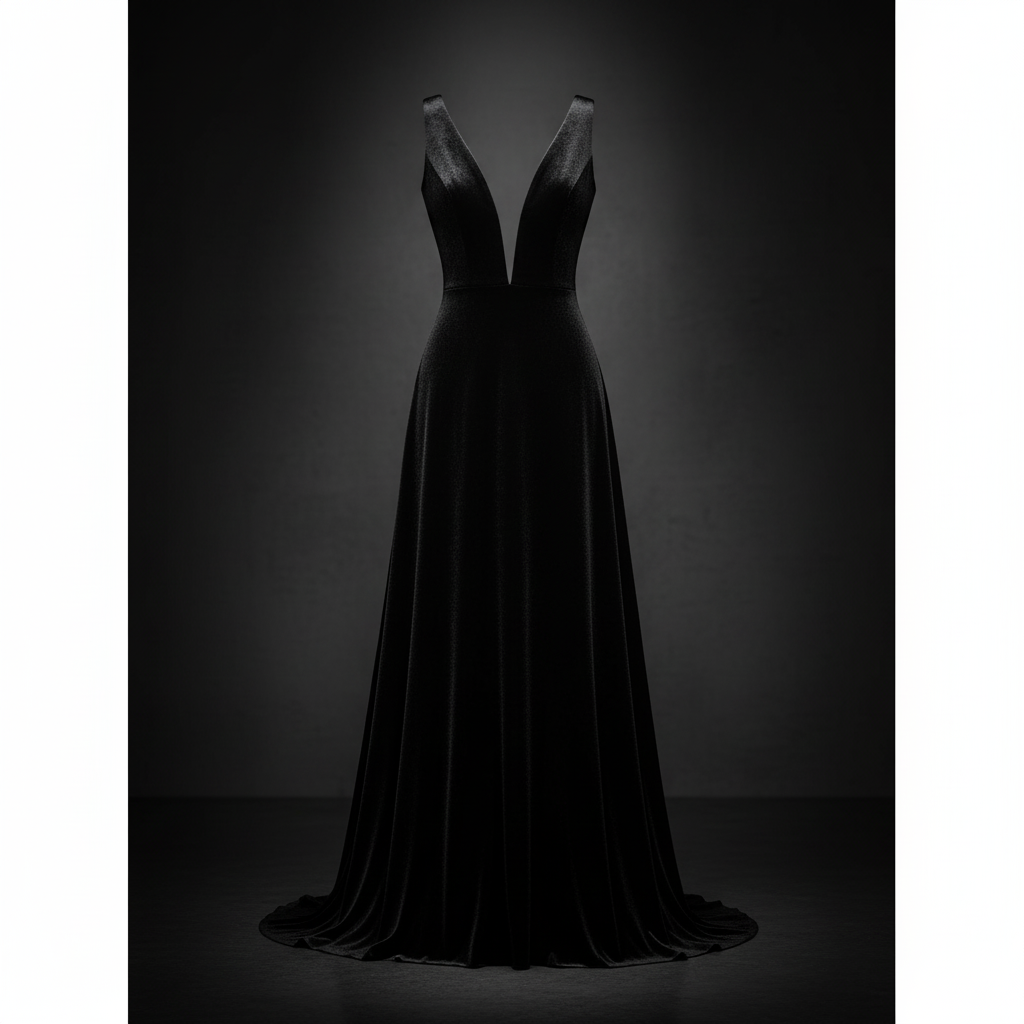 Velouria Velvet Evening Dress