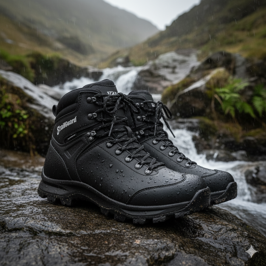 Men's TrailGuard Grip Trekker Shoes - Dual-Density Foam Cushioning, Multi-Surface Traction