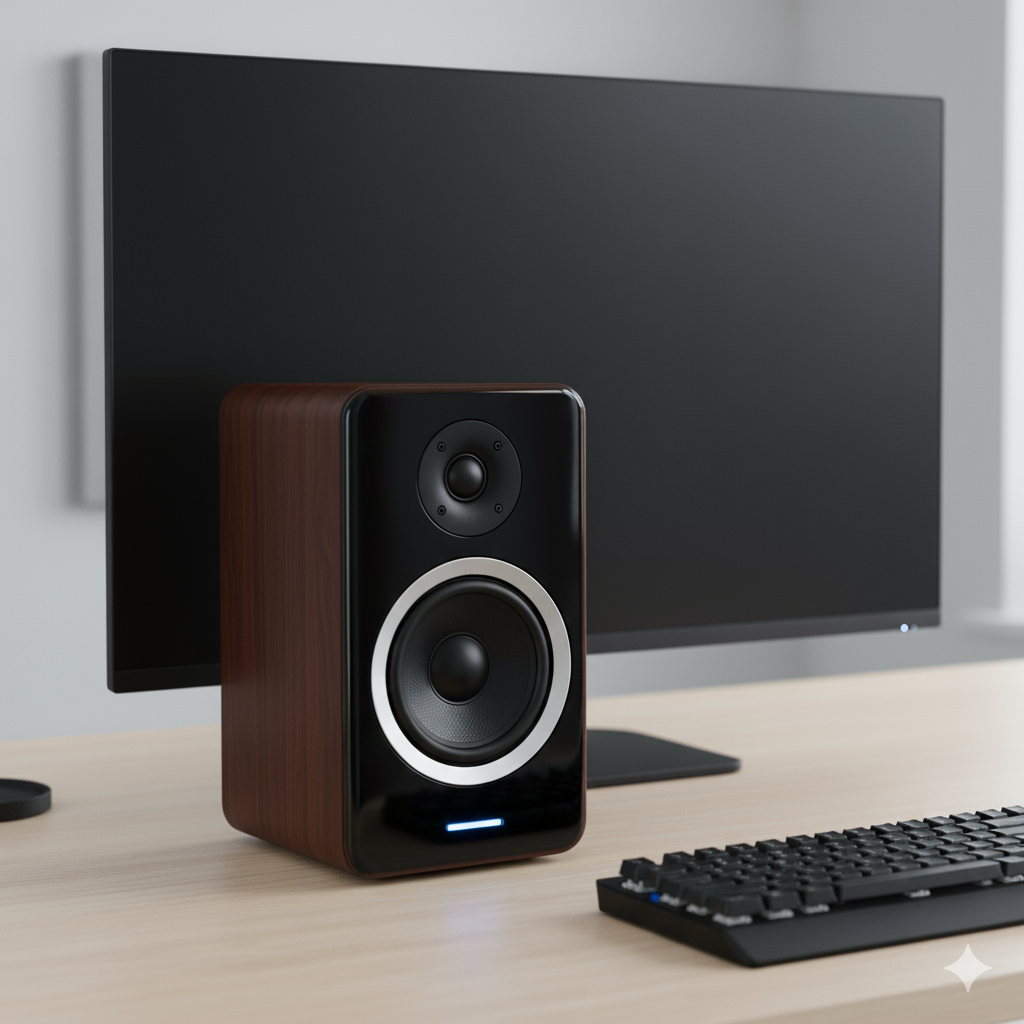 SonicFlow Desktop Speaker
