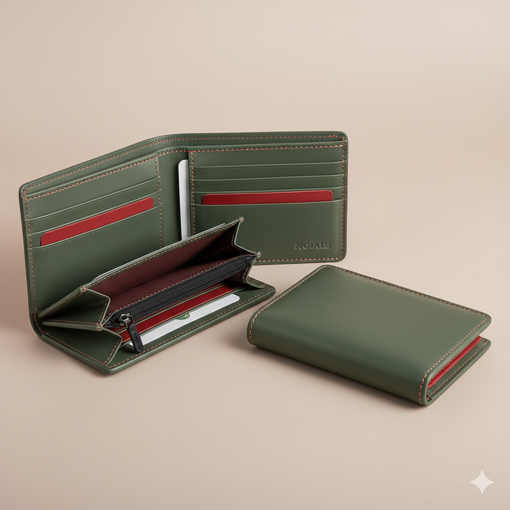 Leather Wallet Organizer