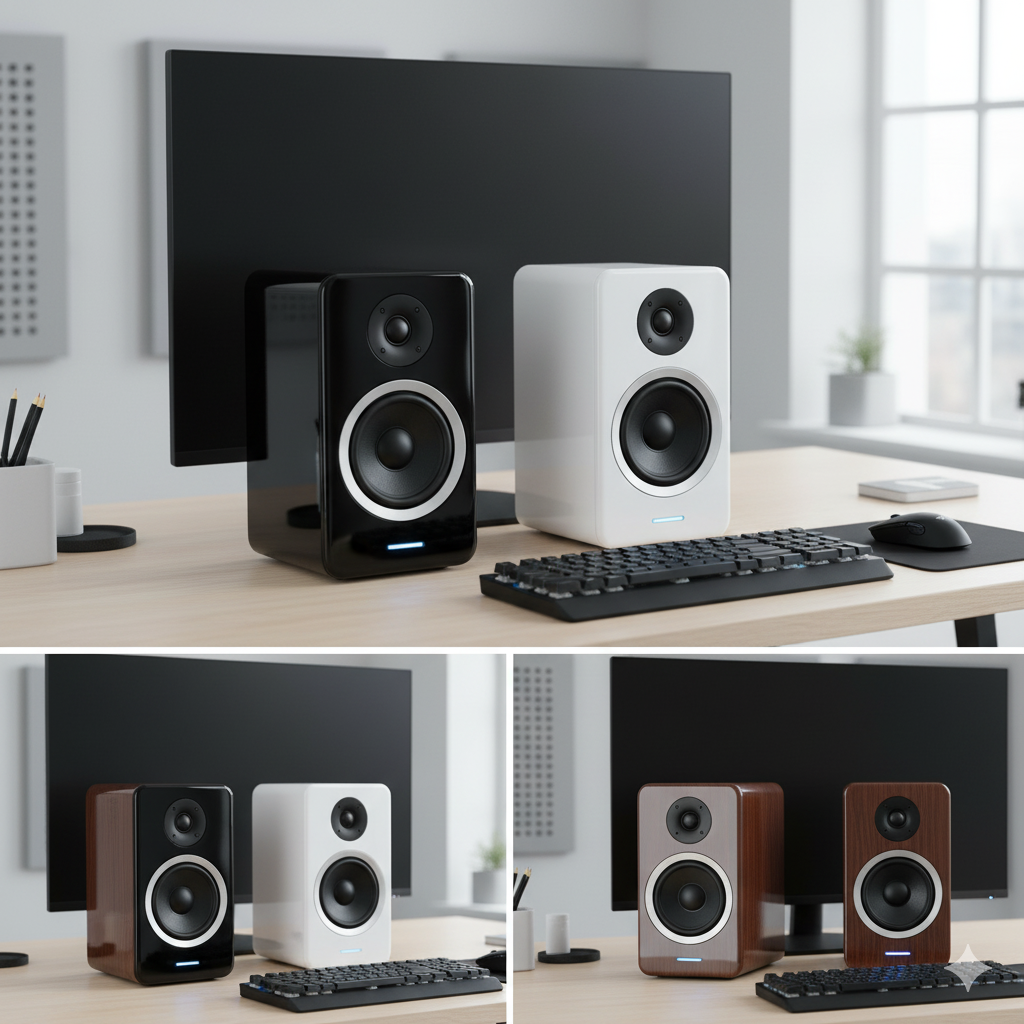 SonicFlow Desktop Speaker
