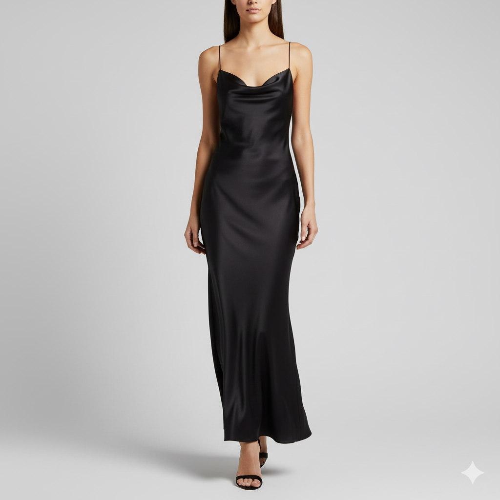 Aurelia Satin Slip Dress