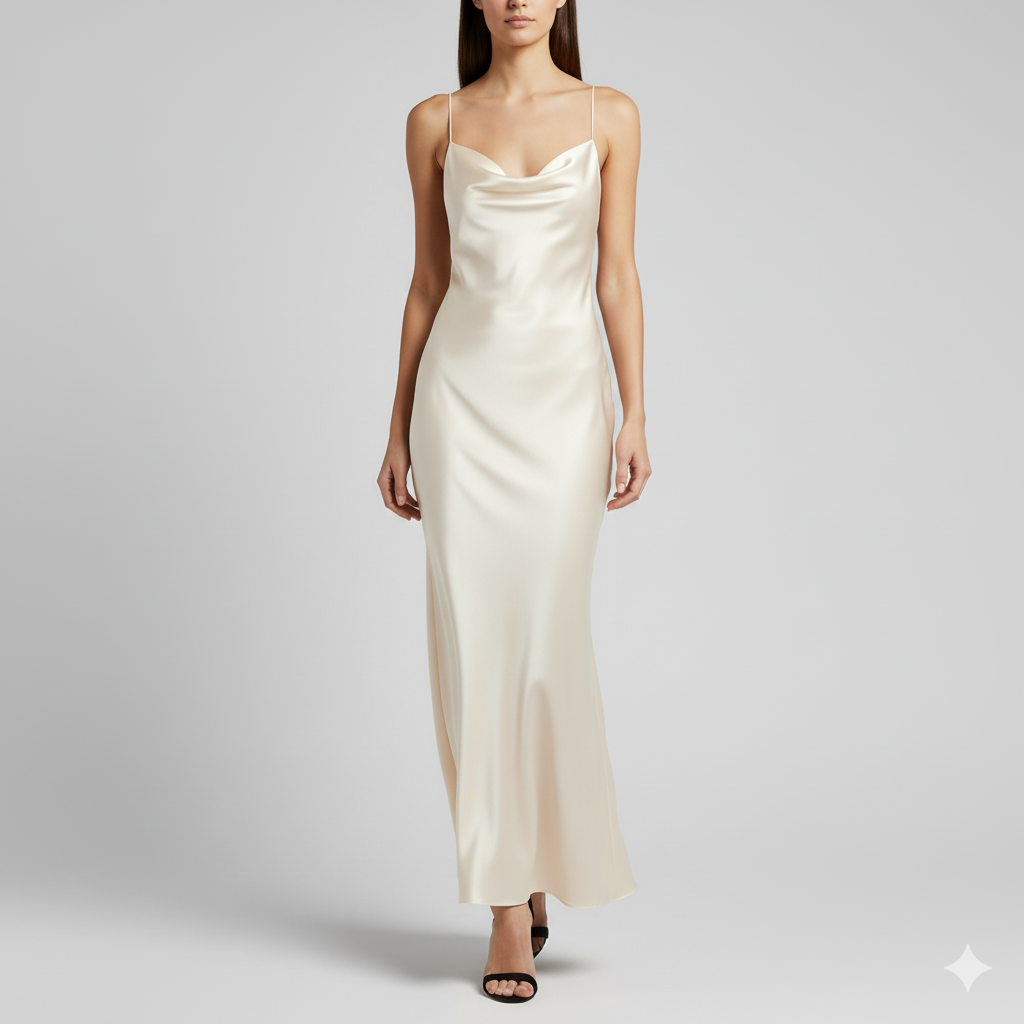 Aurelia Satin Slip Dress