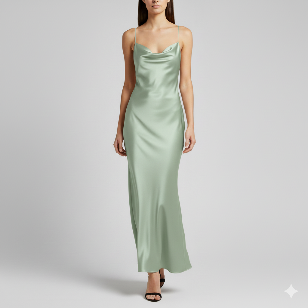 Aurelia Satin Slip Dress