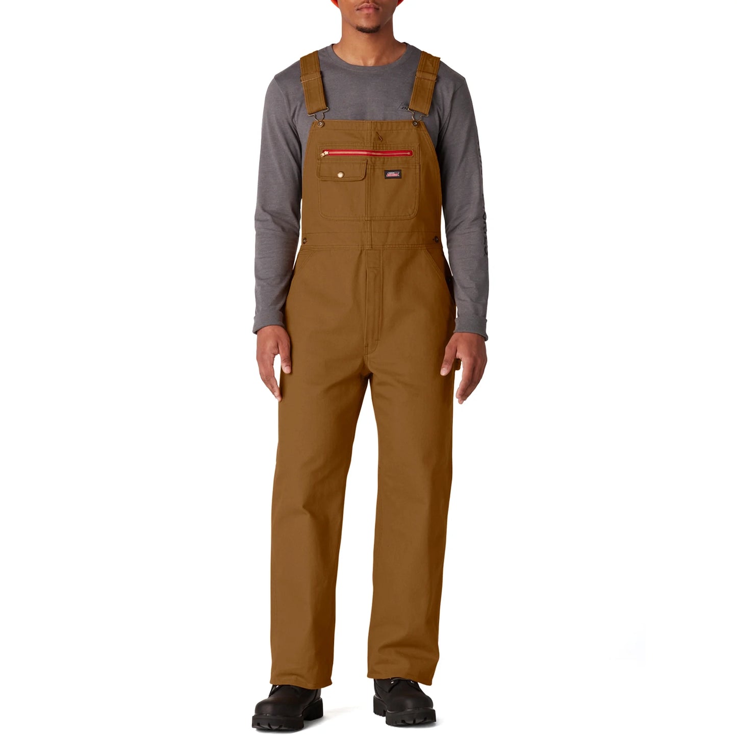 Genuine Dickies Men's Relaxed Fit Workwear Bib Overalls