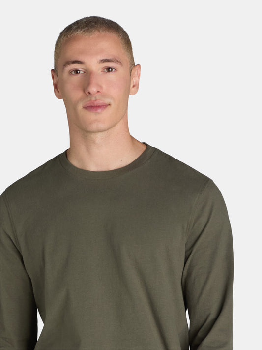 George Men's Crewneck T-Shirt – Long Sleeve