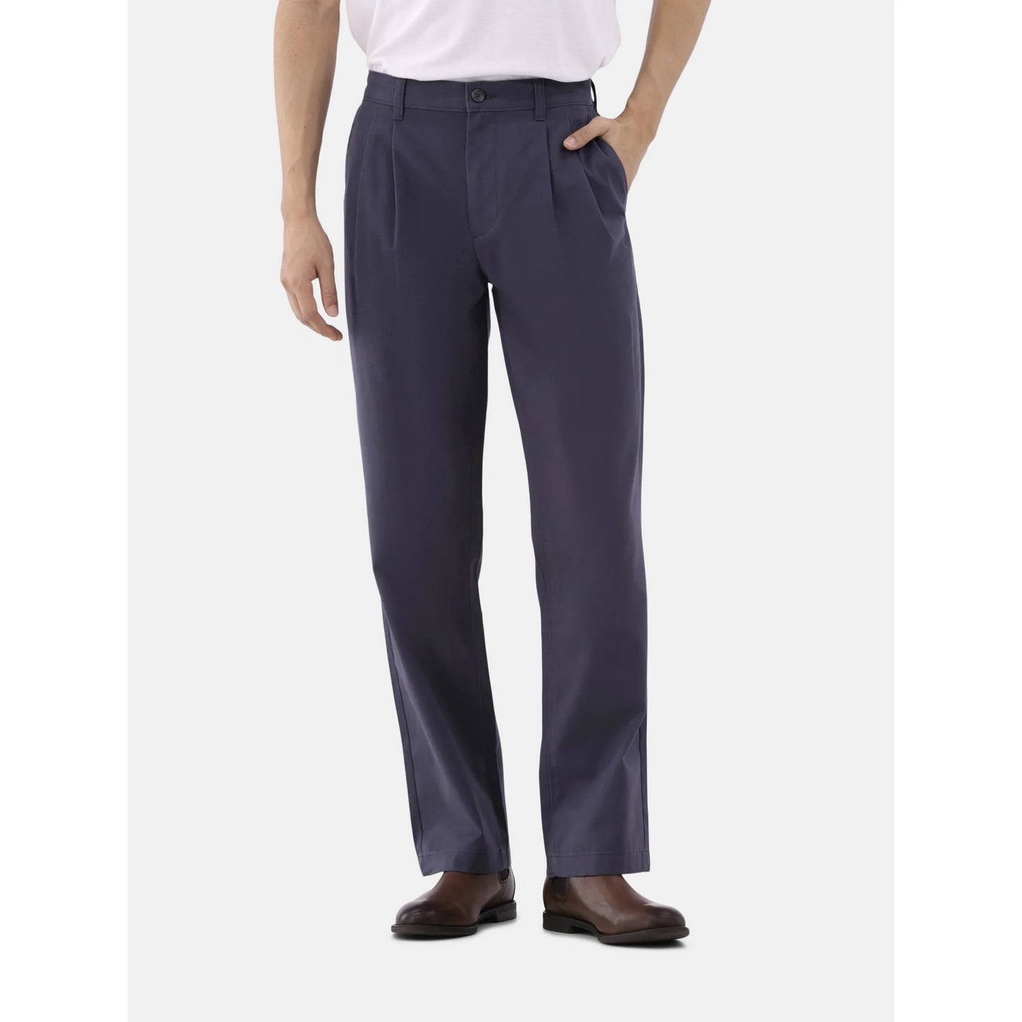 George Big Men's Pleated Pants