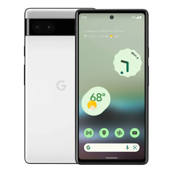 Google Pixel 6a Chalk 128GB (Ξεκλείδωτο)