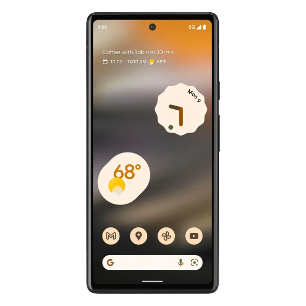Google Pixel 6a Charcoal 128GB (Ξεκλείδωτο)