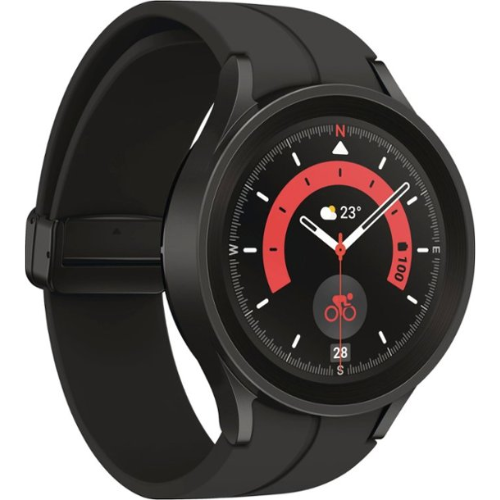 Samsung Galaxy Watch 5 Pro 45MM (GPS + Cellular) - Μαύρο Τιτάνιο