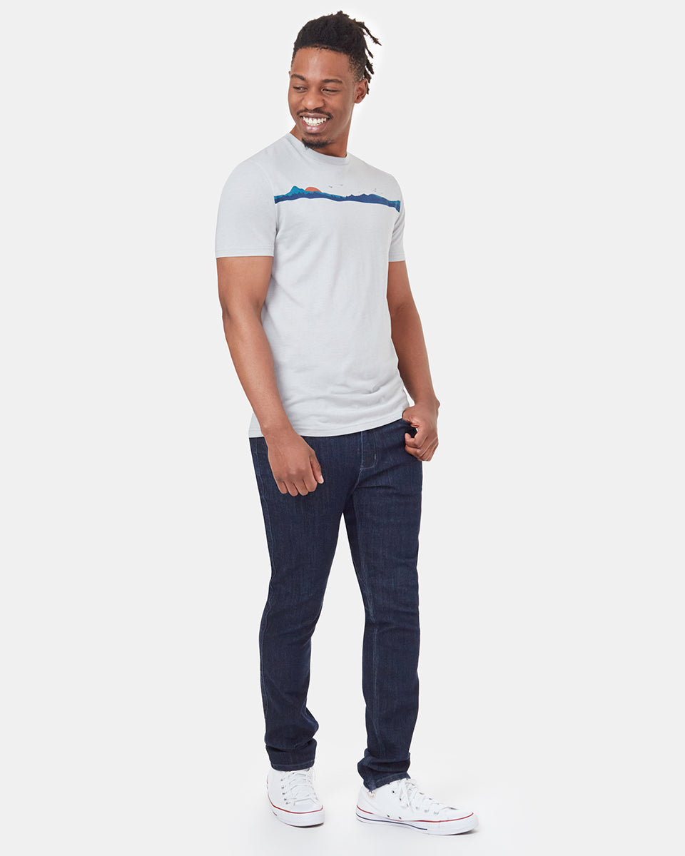 Κλασικό T-shirt με κοντά μανίκια και σχέδιο