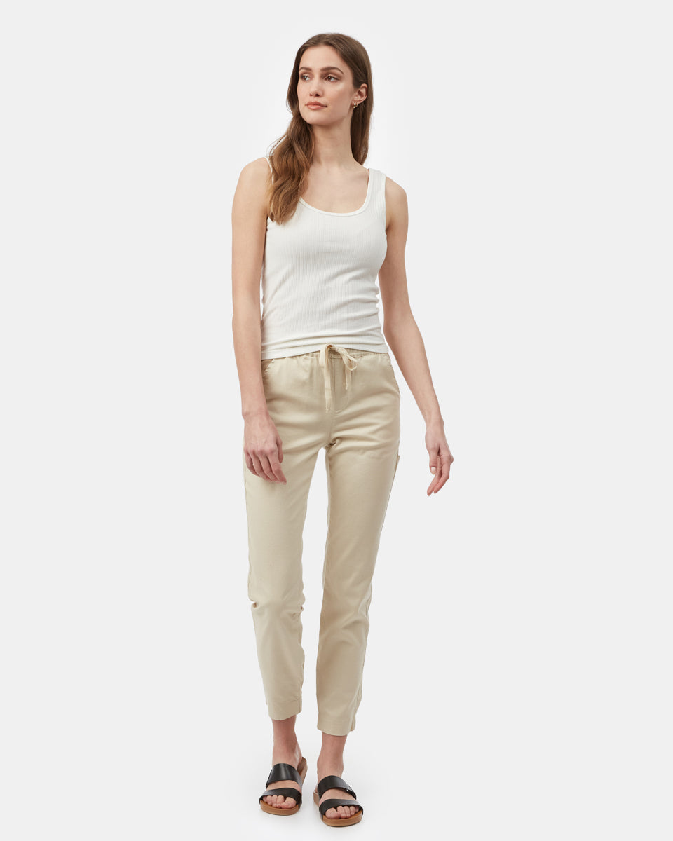 Παντελόνι κάνναβης με ελαστικό ύφασμα Pacific