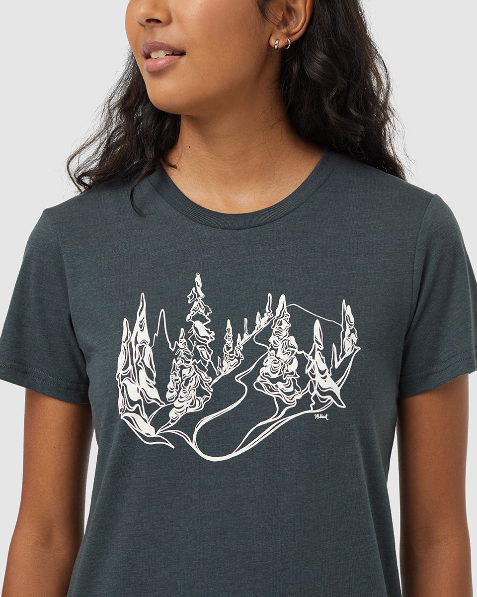 Μπλουζάκι Snowy Trees