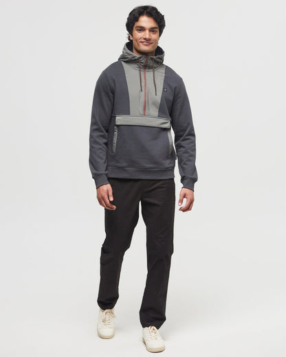SeaFleece Contrast Anorak Hoodie