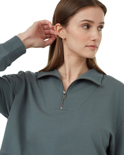 SoftTerry Light 1/4 Zip Fleece