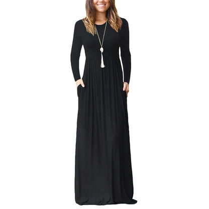 HAOMEILI Women's Loose Maxi Dress