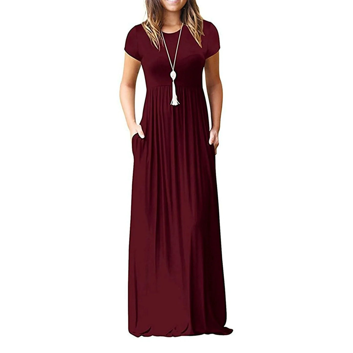 HAOMEILI Women's Loose Maxi Dress