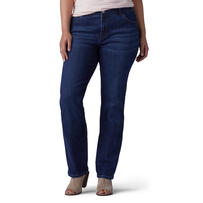 Lee Plus Flex Motion Straight Leg Jeans