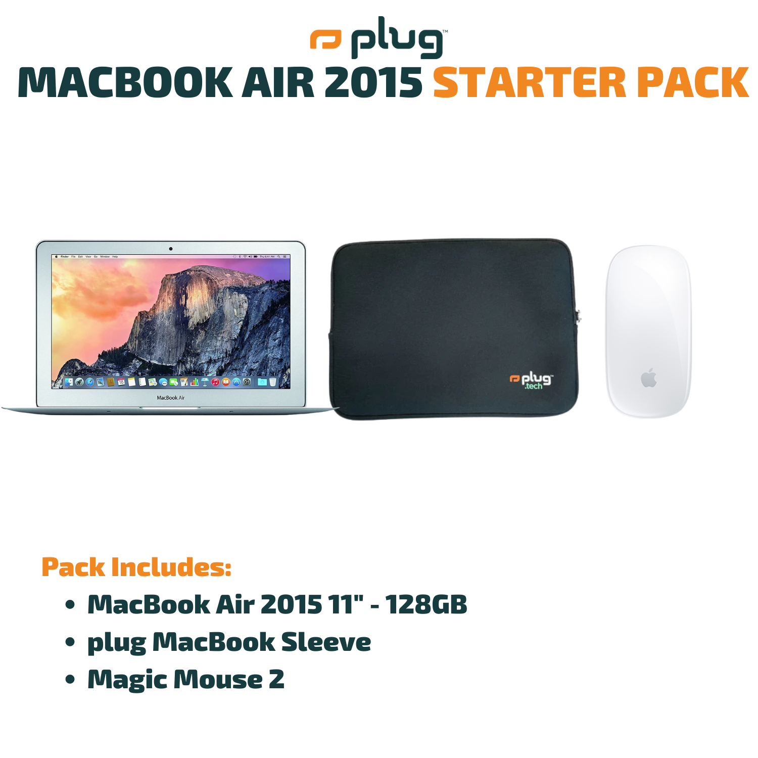MacBook Air 2015 - Πακέτο εκκίνησης με Magic Mouse